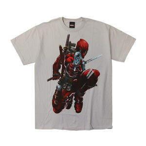 Vintage 2011 Marvel Mad Engine Deadpool Graphic T-Shirt Size M